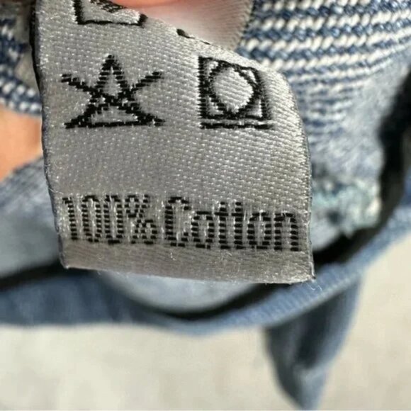 Ksenia Schnaider Fall 2018 Fashion Show Distressed Oversized Designer Denim Top - Picture 7 of 9